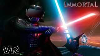 Playing Vader Immortal Episode III on Oculus Quest VR [upl. by Hilton439]