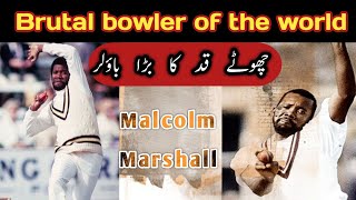 Malcolm Marshall  West indies dangerous bowling attack [upl. by Janene]