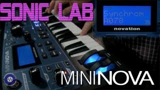 Novation Mininova Synthesizer  SonicLAB Review [upl. by Wellesley]