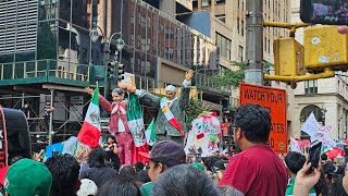 DESFILE MEXICANO EN NEW YORK [upl. by Sinned]