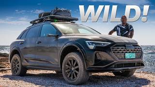 Can Electric Cars Really Go Off Road  Audi Q8 Edition Dakar Review  4K [upl. by Wettam]