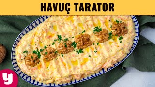 Havuç Tarator Tarifi  Nasıl Yapılır En Pratik Meze [upl. by Hubsher705]