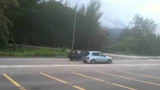 Seychelles  EP82 Godzilla WEPR vs EP91 TD04 Hybrid WEPR  Car Racing Seychelles [upl. by Rotberg]