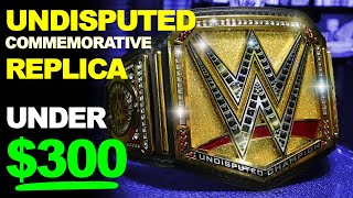 DIY  WWE Undisputed Replica under 300 [upl. by Erdnoid]