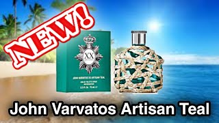 John Varvatos Artisan Teal  Fragrance Review [upl. by Ahsratan252]