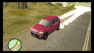 GTA Sa Burnout Smoke Mod Cleo [upl. by Jedlicka]