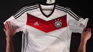 adidas Germany 2014 Home Soccer Jersey  Unboxing [upl. by Ahsiym]