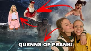 STEISI AND lELENI QUEENS of PRANK  VLOG  TEZE ALMA DO TË BËHET CHIARA FERRAGNI… SEZ 🇦🇱 [upl. by Ahsienor]