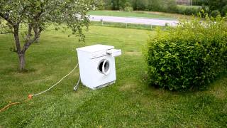 Vaskemaskin i Tingelstad stone in washing machine [upl. by Etteloc654]