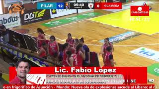 OVETENSE AVANZA EN EL NACIONAL DE BASKET U17 TORNEO SE DESARROLLA EN LAS COLONIAS UNIDAS [upl. by Tildy430]