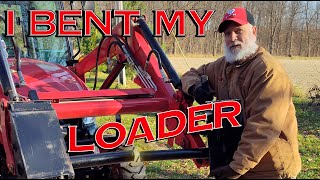 I BENT My Skid Steer Quick Attach And Heres What Happened [upl. by Oigolue]