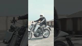 New Look Yamaha XSR 155 Modern Scrambler Futuristic ala Yasashii Garage [upl. by Hgielrebmik459]