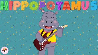 H I P For the Hip Hippopotamus Song  Nursery Rhymes [upl. by Yruam669]