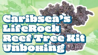 Unboxing CaribSea’s LifeRock Reef Tree Kit [upl. by Dagall]