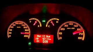 Fiat Albea 14 776hp acceleration 0100kmh within 1116 sec [upl. by Brandyn]