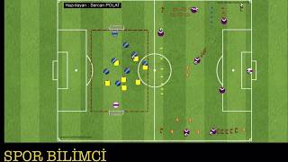 Futbolda Topla Aerobik Dayanıklılık Parkuru Fartlek ve Dar Alan Oyun Antrenmanı [upl. by Melisande]