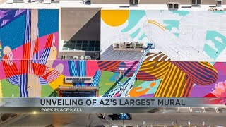 Park Place Mall set to unveil states largest art mural [upl. by Queena]