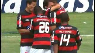 Gol do Flamengo Petkovic cobra escanteio e faz um golaço olímpico aos 9 do 1º tempo [upl. by Anik]