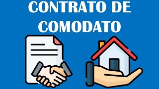 CONTRATO DE COMODATO  DERECHO CIVIL  CONTRATOS CIVILES [upl. by Liagiba328]