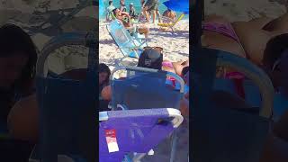 🌊 ☀️ Barra da Tijuca Beach Rio de Janeiro  Brazil shorts praia beachbrazil [upl. by Bowyer]