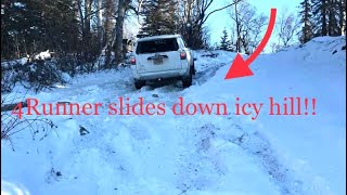 Snow wheeling in my new Toyota 4Runner [upl. by Farrison65]