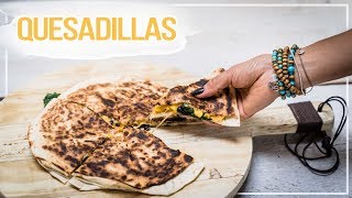 Quesadillas  gesündere Tortillas  Alternative zu PIZZA [upl. by Floris]