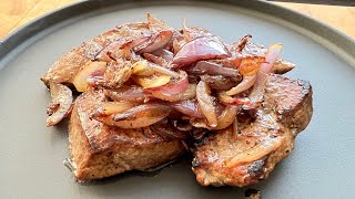 How to cook beef liver steak [upl. by Aicnelav655]