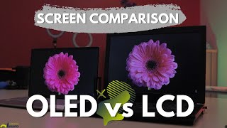 OLED vs LCD display  Comparison Test on ASUS Zenbook 13 OLED [upl. by Woo]