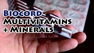 Biocord  Multivitamins  Minerals  Unboxing Gaak [upl. by Willa]