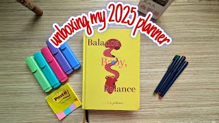 Unboxing my 2025 planner by ekaamibymitali [upl. by Ecurb643]