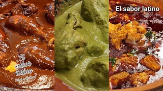 🔴¡Menú Completo de Comida Típica Mexicana 3 Recetas Que no pueden Faltar en tus Fiestas💥👌 [upl. by Pears]