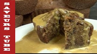 How to make Sticky Toffee Pudding with TV Chef Julien Picamil from Saveurs Dartmouth uk [upl. by Oirobil]