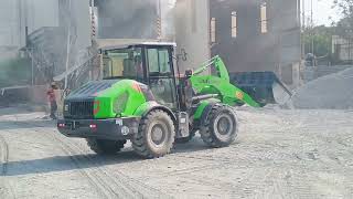 Liugong 820TE 2Ton  Electric Wheel Loader [upl. by Annaira499]