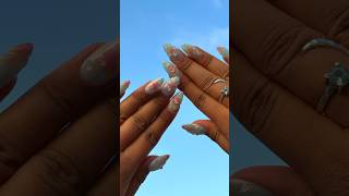 GETTING MY DREAM BIRTHDAY NAILS birthday nailart aesthetic [upl. by Nilyac]