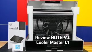 Review Cooler Master Notepal L1 đế tản nhiệt laptop  Capcuulaptopcom [upl. by Yasibit]