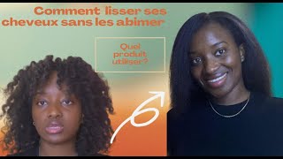 PROTECTEUR DE CHALEUR CHEVEUX AFRO  How to prevent heat damage on natural hair [upl. by Tabatha]