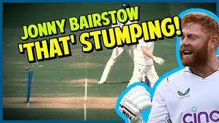 Jonny Bairstow post match on that stumping ashes2023 [upl. by Melac]