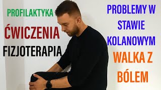 STAW KOLANOWY  PROBLEMY Z CHODZENIEM ENDOPROTEZA REGENERACJA FIZJOTERAPEUTA PRZEDSTAWIA Ä†WICZENIA [upl. by Mercola]