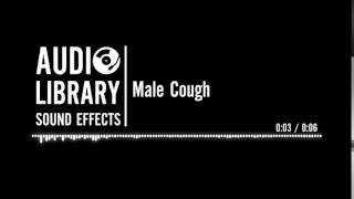 Male Cough  Sound Effect [upl. by Yraccaz]