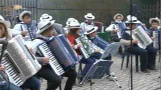 Le Fisarmoniche del Monviso alla Festa della Castagna 2011 a BrondelloCN [upl. by Navillus964]