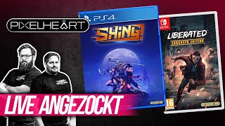 Liberated  Shing  2 neue Games von PixelHeart angezockt  LIVE NES Commando Gameplay Action [upl. by Terencio616]