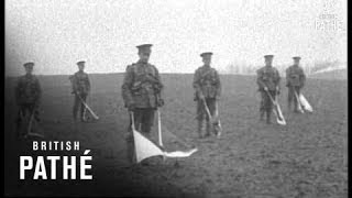 Signalmen Training Semaphore 19141918 [upl. by Elleahcim]