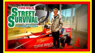 DRIVING LESSONS  TIRE RACKCOM  STREET SURVIVAL [upl. by Aloeda]