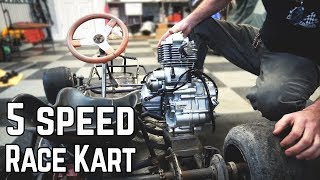 Were Building a 5 Speed Racing Kart 16HP [upl. by Lanna]