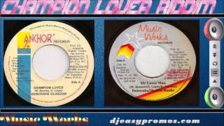 Champion Lover Riddim Mix 1990 Music Works Mix by djeasy [upl. by Ramses709]