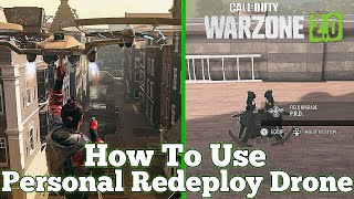 How To Use The New PRD Personal Redeploy Drone In Warzone 20 [upl. by Haidabej]