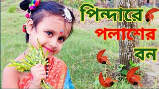 Pindare Palasher BonBengali Folk SongEnakshiJhumur DanceLoko nrityaHappy amp Learn with SRISTI [upl. by Carmena541]