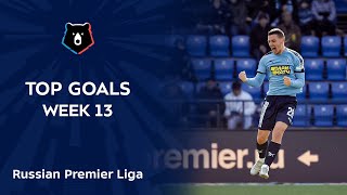 Top Goals Week 13  RPL 201920 [upl. by Ahtilat]