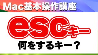 Esc キー の役割を知ってますか？ エスケープキー を 使って簡単取り消しをしよう！ [upl. by Alyt467]