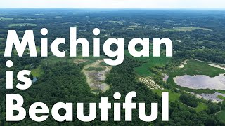 Michigan is Beautiful  4K Aerial Drone Footage [upl. by Gilboa]